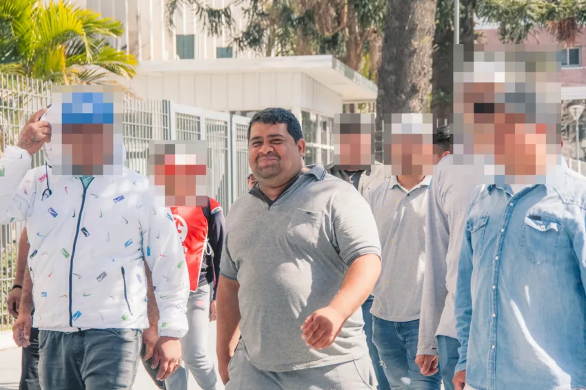 El líder piquetero Carlos Barraza fue trasladado al Servicio Penitenciario Provincial en Resistencia