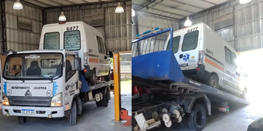 Resistencia: investigación sobre el paradero de vehículos oficiales terminó con el secuestro de una ambulancia