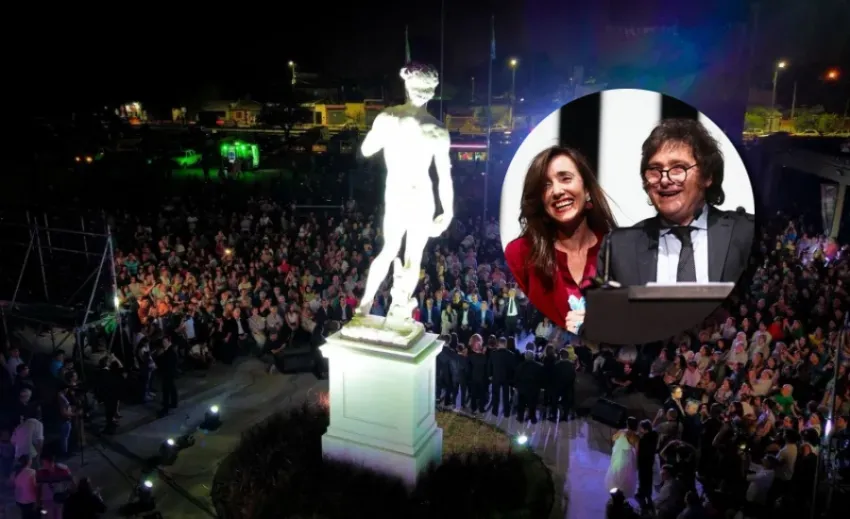 Javier Milei y Victoria Villarruel podrían venir a Chaco para participar de la Bienal de las Esculturas