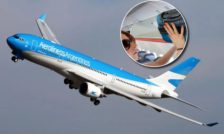 Aerolíneas Argentinas cobrará por llevar equipaje de mano en vuelos nacionales