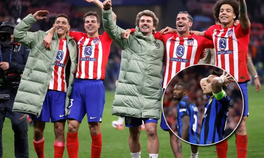 ¡La tiró a las nubes!: Lautaro erró el penal decisivo y el Atlético del Cholo eliminó al Inter de la Champions