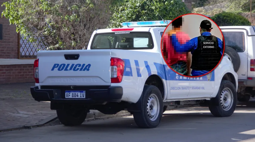 Desorden vecinal terminó con la detención de un hombre buscado por abuso sexual hace tres años