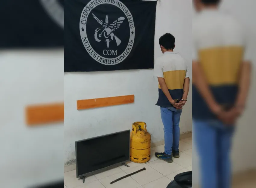 Entró a robar a la casa de una mujer, se escapó de la Policía y volvió para amenazarla con un machete