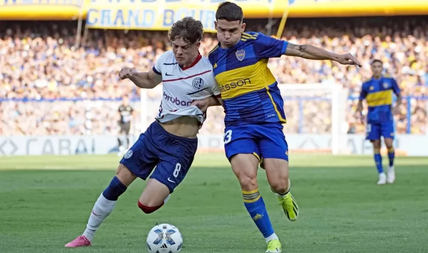 Copa de la Liga: Boca le ganó a San Lorenzo en un clásico caliente y se metió en zona de clasificación