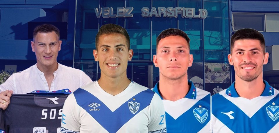 Vélez le suspendió el contrato a los cuatro jugadores detenidos
