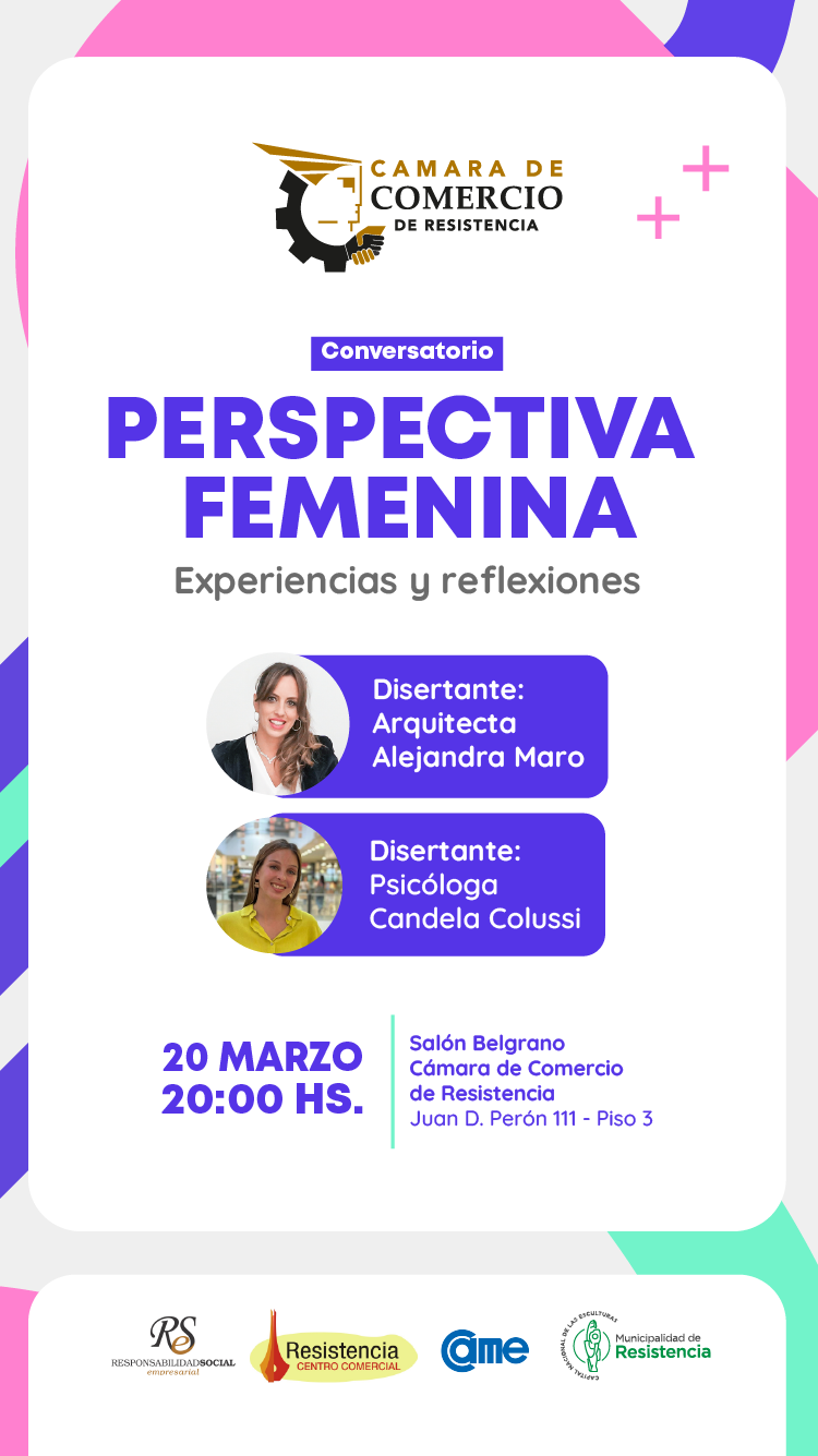 Mes de la Mujer Invitan al Conversatorio “Perspectiva Femenina: Experiencias y reflexiones”