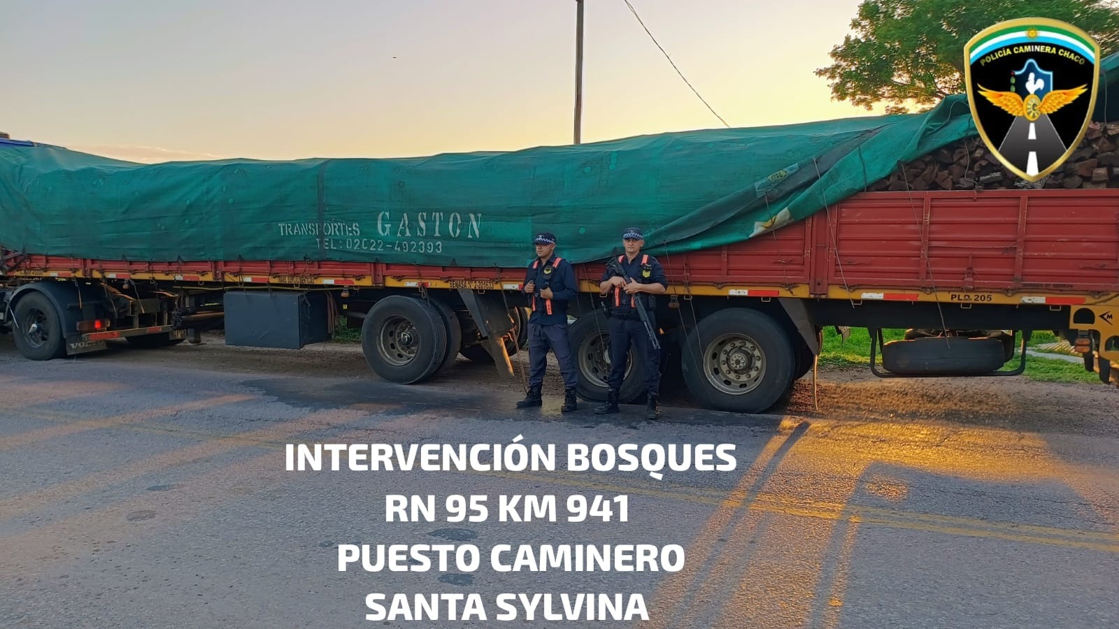 Caminera intervino una carga por irregularidades en las documentaciones