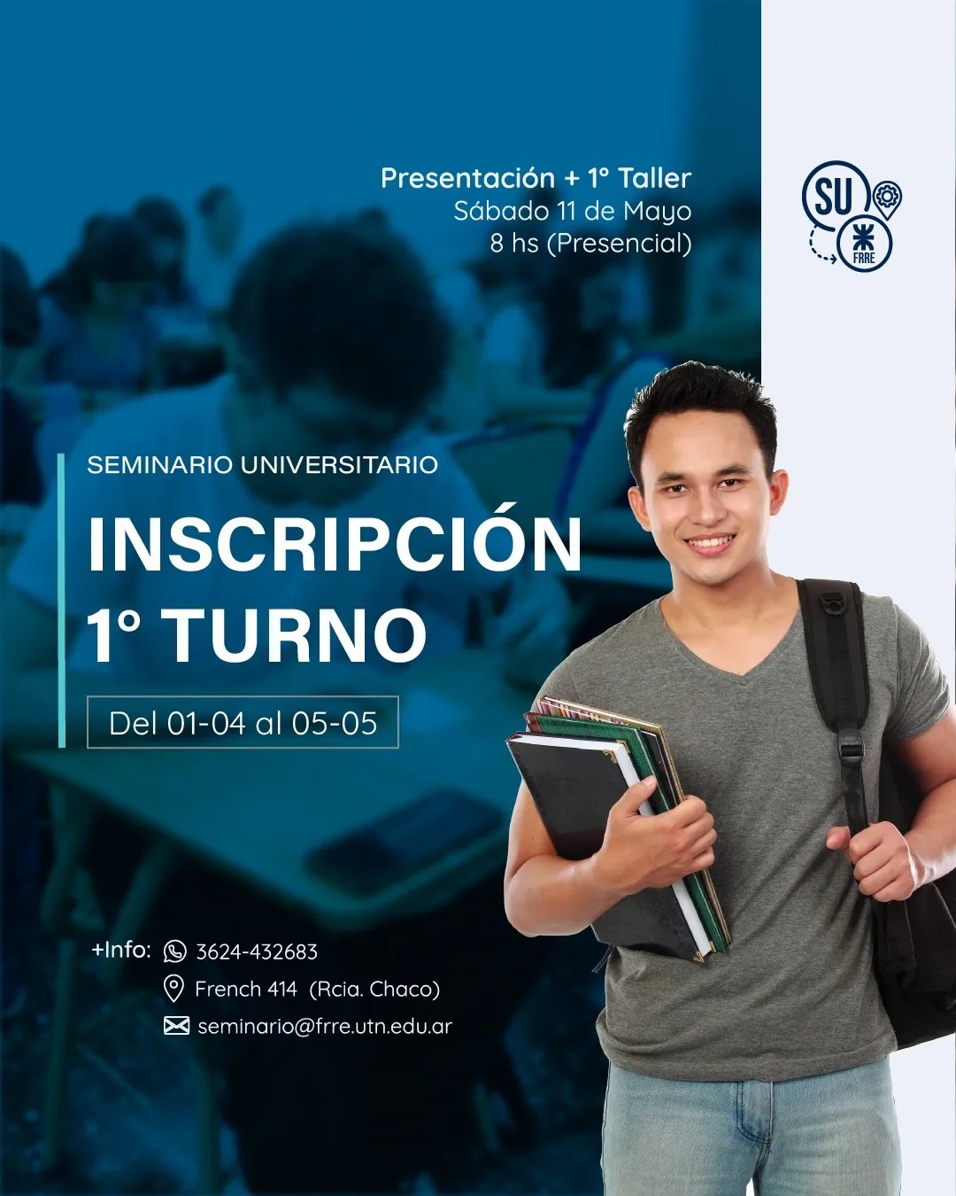 Ingreso 2025 a la UTN: en abril abre inscripción al Seminario Universitario