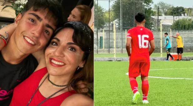 La emoción de Gianinna Maradona y Claudia Villafañe al ver a Benjamín Agüero con la camiseta de Independiente