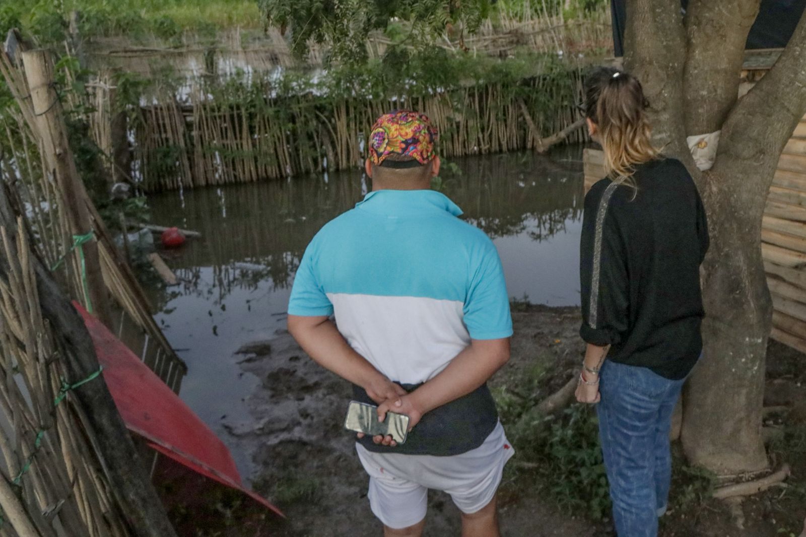 El Gobierno Provincial continúa recorriendo los barrios y asistiendo a familias afectadas por el temporal