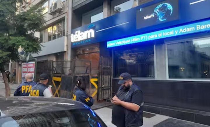Los trabajadores de Télam ya no pueden ingresar a las oficinas tras el anuncio de cierre de Milei