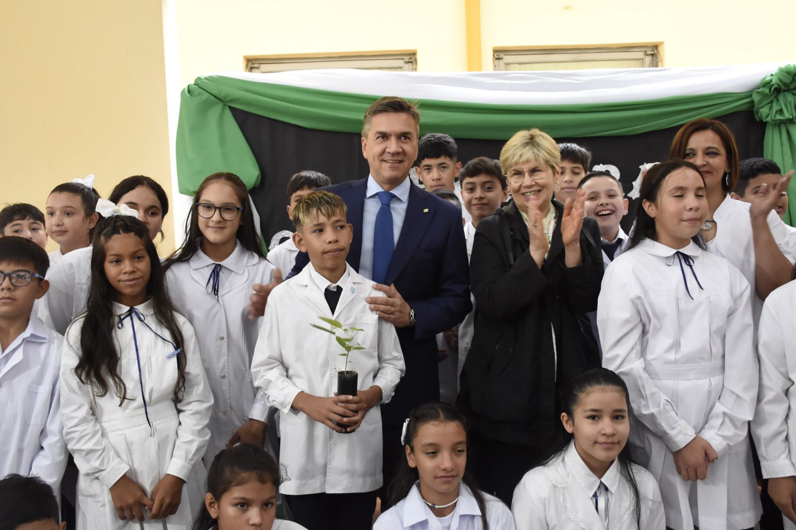 El Gobernador Zdero inauguró el Ciclo Lectivo 2024 desde la EEP N° 59 de Quitilipi
