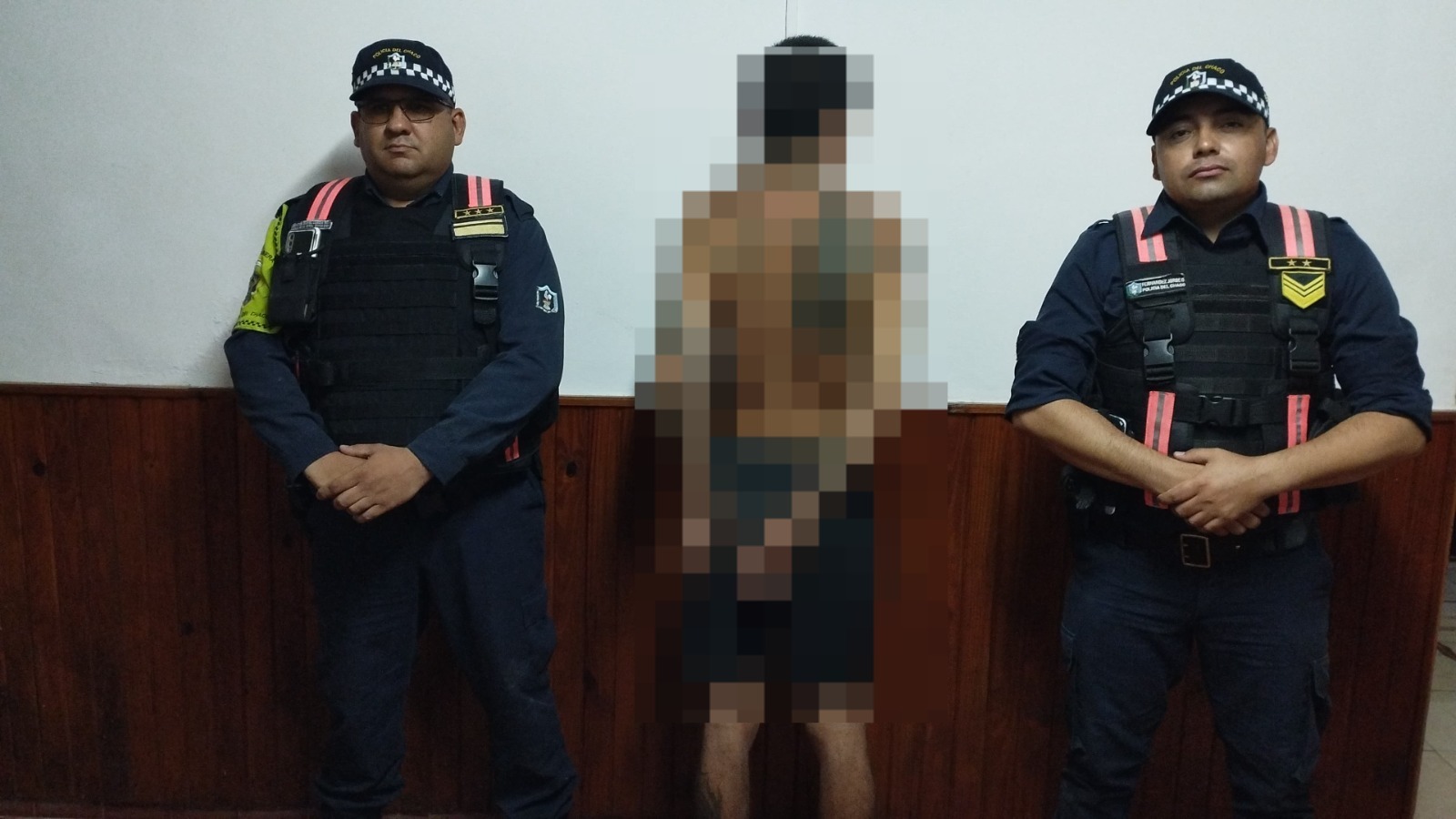 Se metió en una casa con intenciones ilícitas, y Caminera lo atrapó