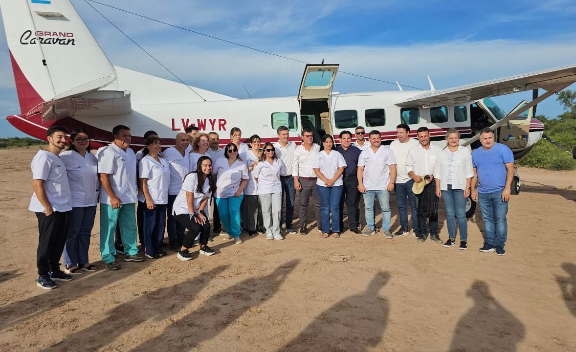 Operativo integral sanitario: el Gobernador se encuentra en El Impenetrable