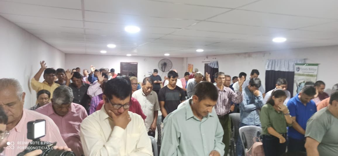 Castelli: Más de  un centenar de pastores se reunieron con Pablo Paredes, Coordinador de Culto de la provincia