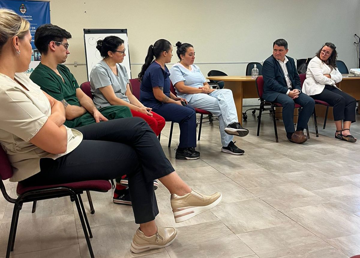 Convenio realizado y continuidad de trabajo en terreno, entre INCUCAI y los hospitales de Resistencia