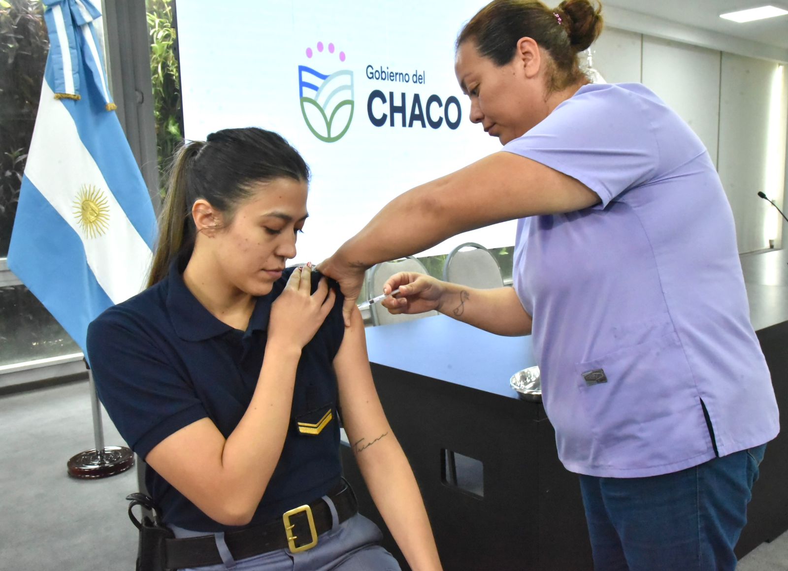 Chaco inició la campaña de vacunación antigripal 2024