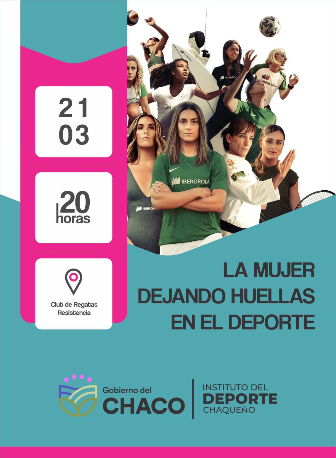 Charla por el Mes de la Mujer, en el Club Regatas Resistencia