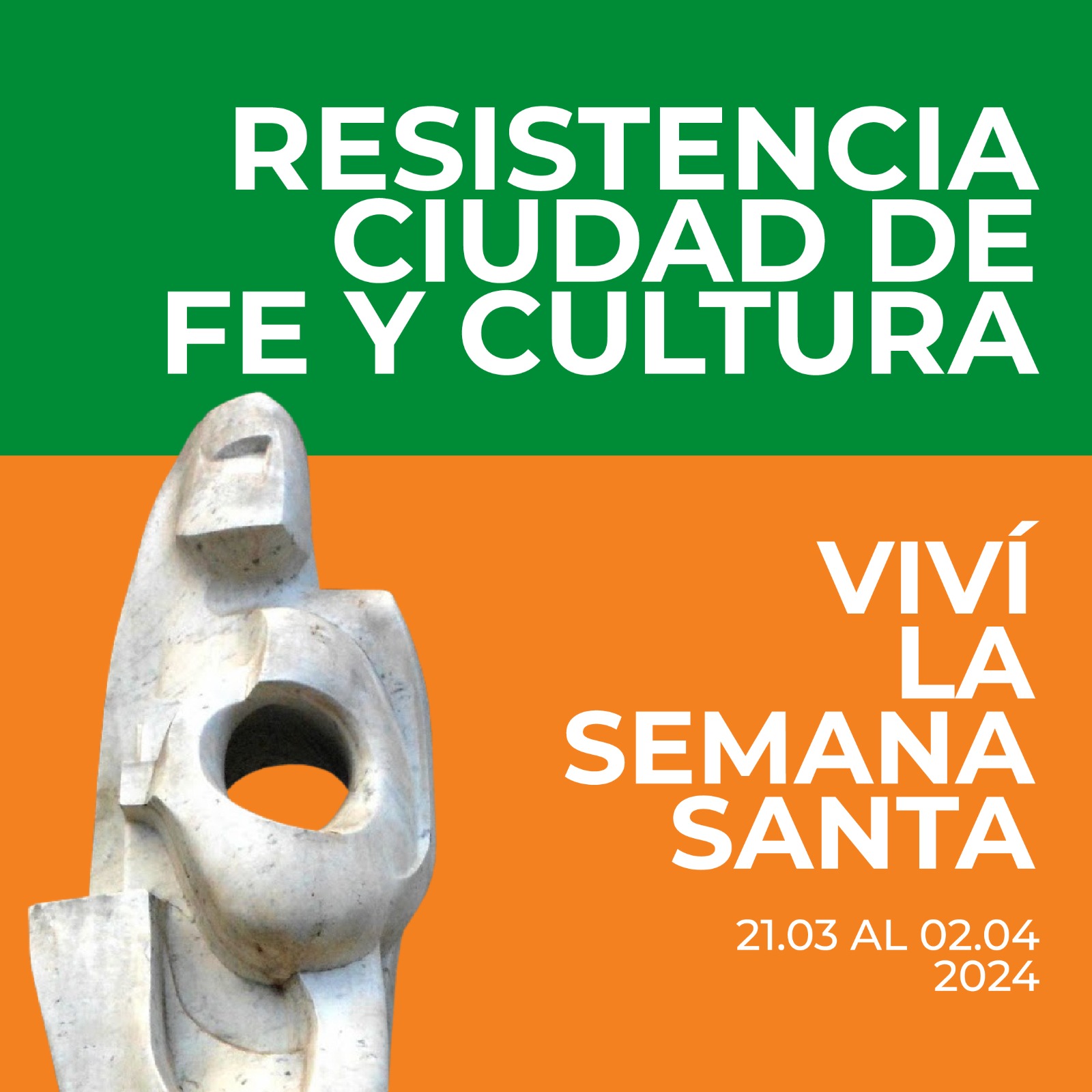 La Municipalidad de Resistencia ofrece una serie de actividades para vivir Semana Santa en la ciudad