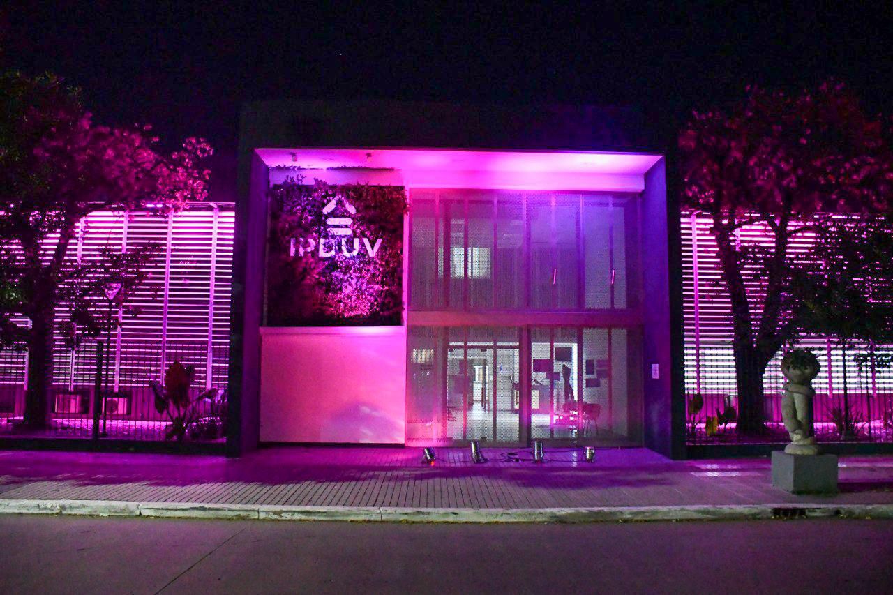 El IPDUV se iluminó de violeta para concientizar sobre la Epilepsia