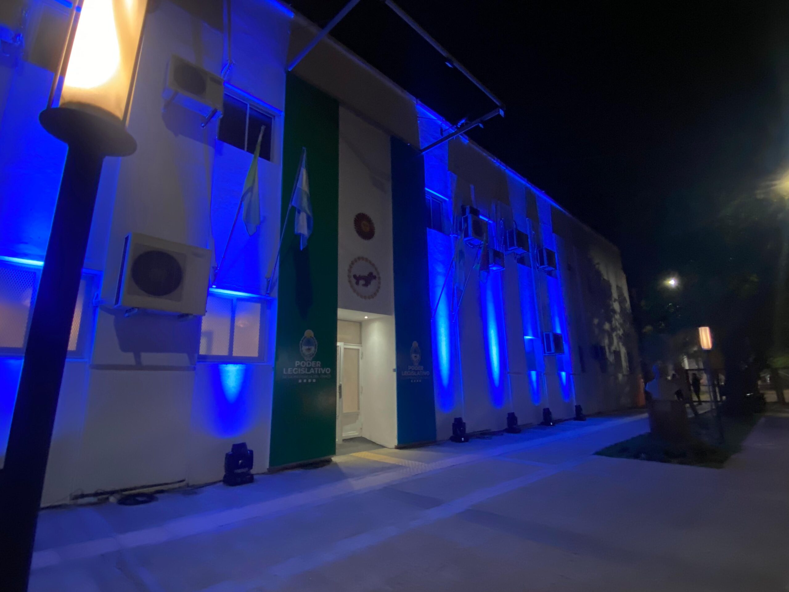 El Poder Legislativo se viste de azul por el Día Mundial del Cáncer de Colon