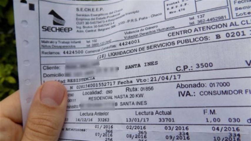 SECHEEP: «El desmedido aumento de Nación en las tarifas, afecta a los chaqueños»