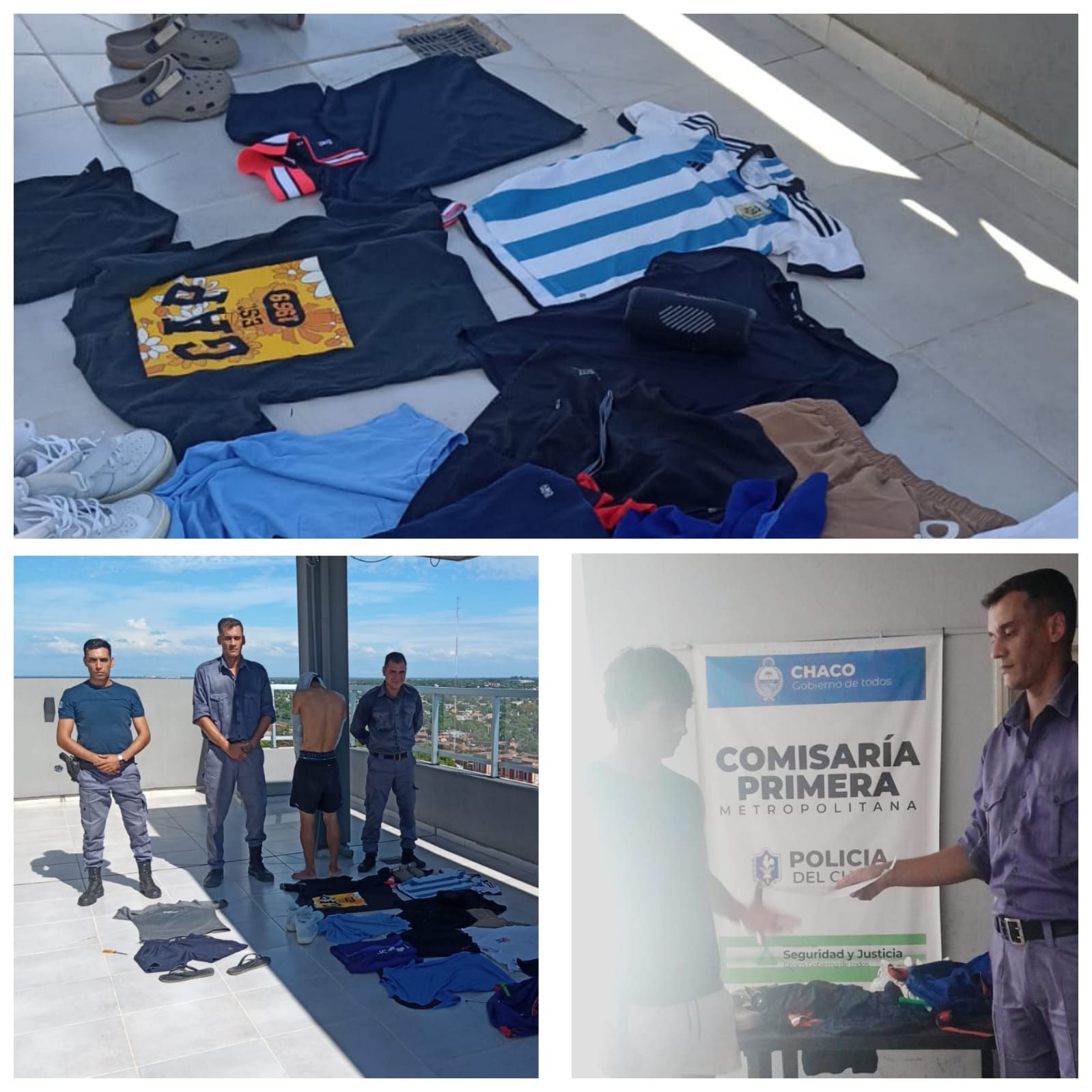 Intentó robar un departamento pero sus vecinos lo impidieron