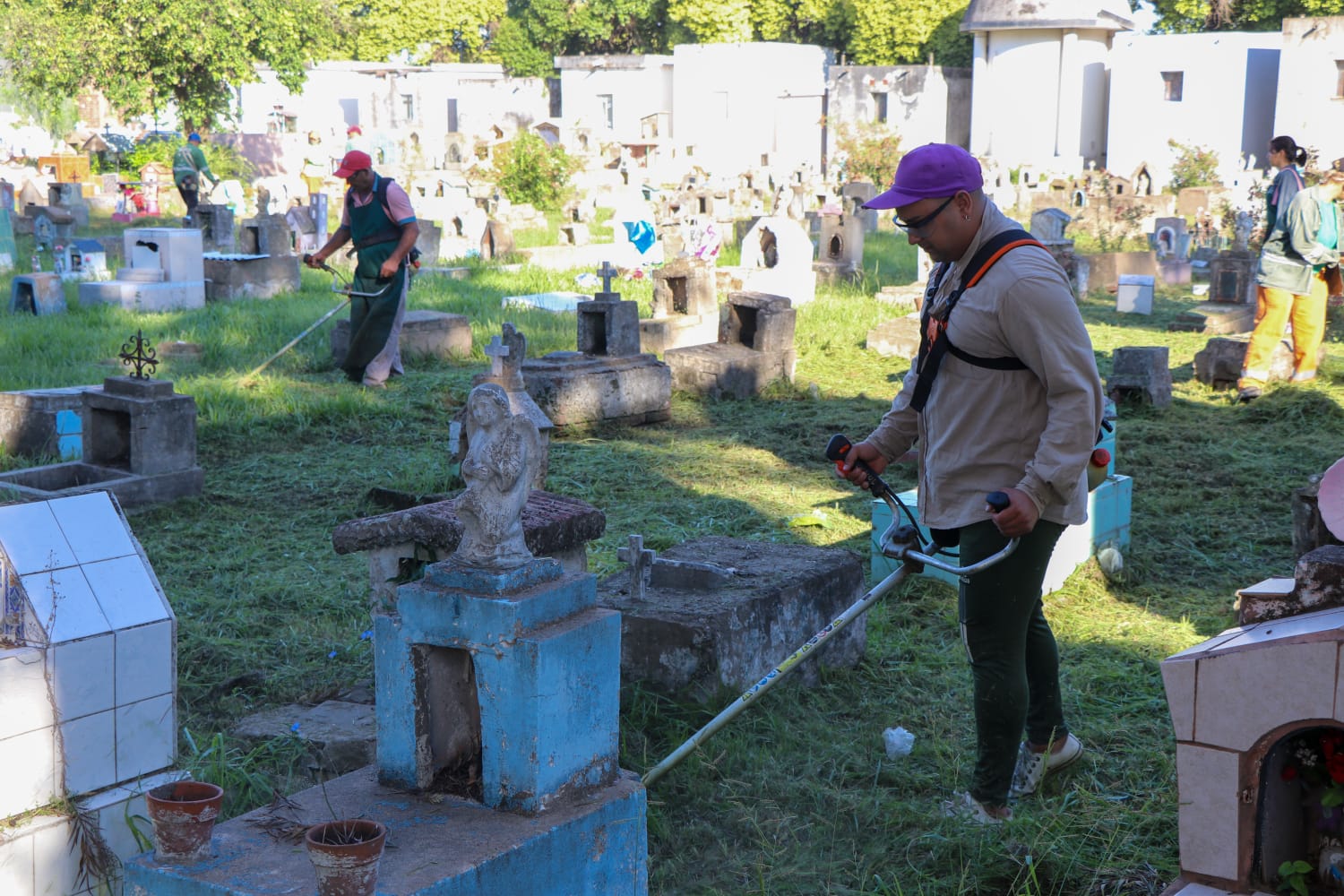 El Municipio de Resistencia pone en condiciones el cementerio San Francisco Solano
