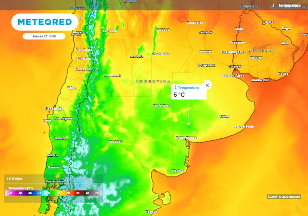 El tiempo en Argentina esta semana: el primer gran frente frío polar del año traerá fuertes tormentas