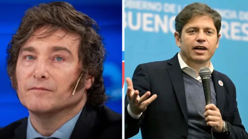 En medio de las negociaciones por el DNU y la Ley Ómnibus, Milei cargó contra Kicillof