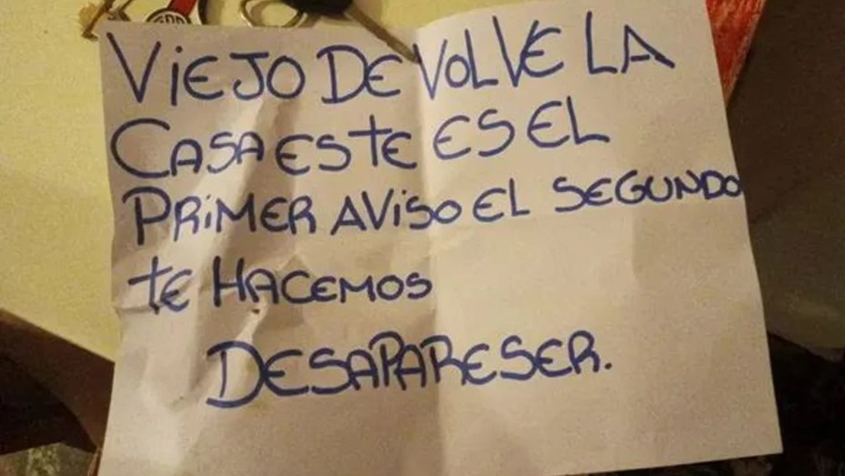 Rosario: amenazaron a una familia cuya casa queda a 30 metros de un Destacamento de Gendarmería