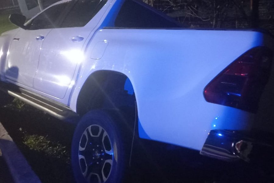 Borrachos volcaron su camioneta en Paso de La Patria Corrientes