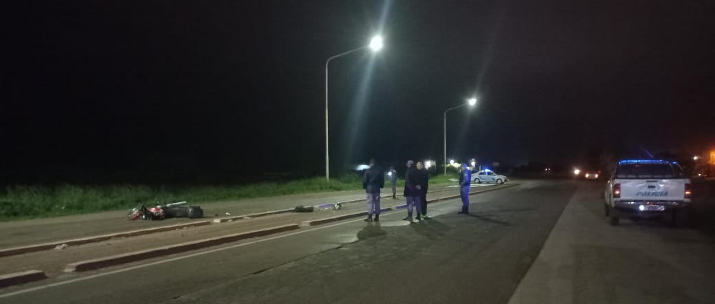 Villa Aangela: Motociclista fallece en siniestro vial