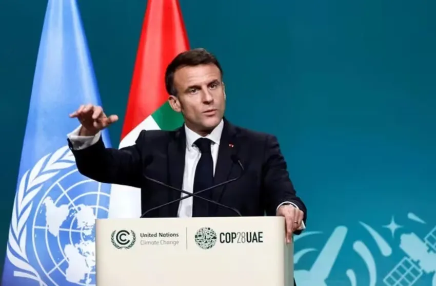 El presidente Macron le pidió a Israel a evitar una escalada