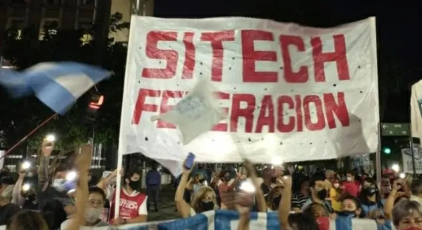 Federación SITECH adhiere a la jornada de protesta nacional de este jueves