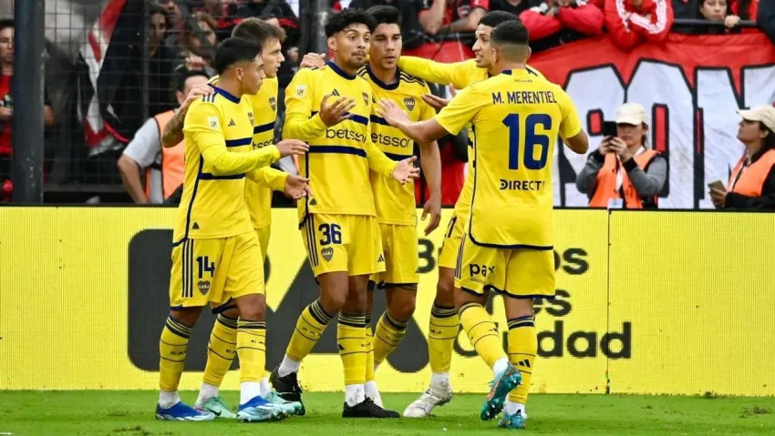 Conmebol multó y sancionó a Boca por conductas racistas en el duelo ante Palmeiras en 2023