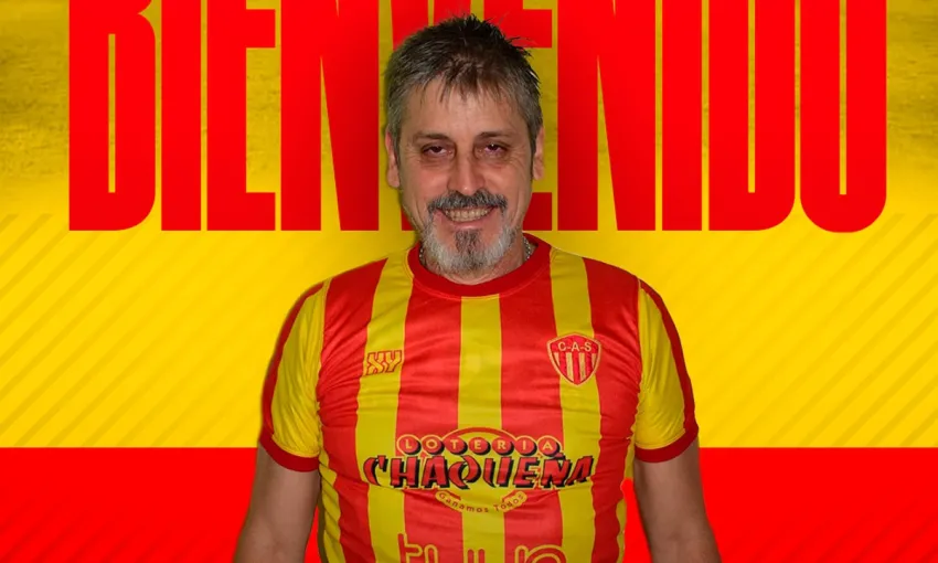 Hernán «Indio» Ortiz fue presentado como nuevo DT de Sarmiento