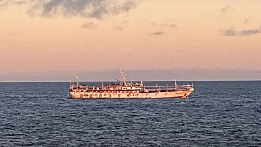 La Prefectura Naval detectó a un buque chileno y otro de Taiwán que navegaban desde Malvinas sin autorización