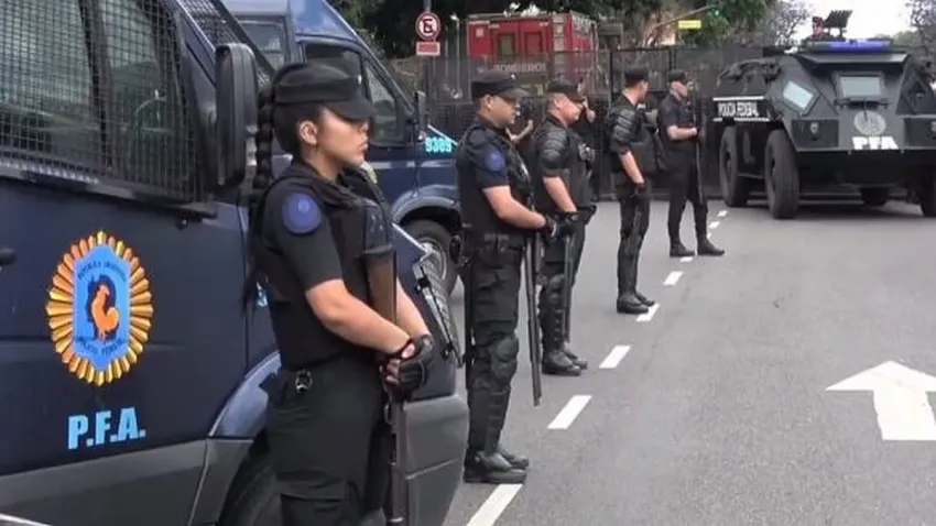 La Policía Federal se declaró en alerta naranja tras los ataques a Israel