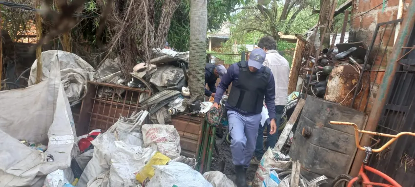 Allanamientos en Vilelas: la Policía detuvo a cinco personas involucradas en robos a escuelas