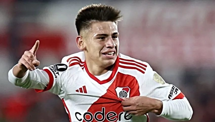 River cobrará un bonus si Echeverri es titular contra Boca por su venta al Manchester City