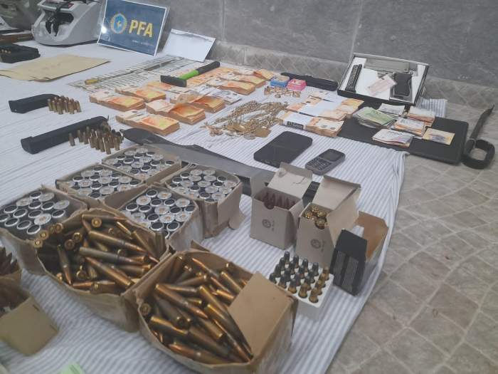 Desbaratan un arsenal de fusiles de alto alcance en Rosario