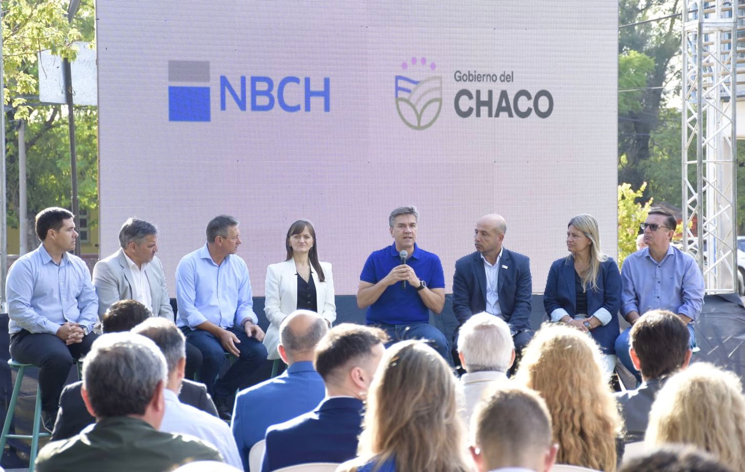 Zdero en Charata: inicio de remodelación y refacción integral de la sucursal del Banco del Chaco