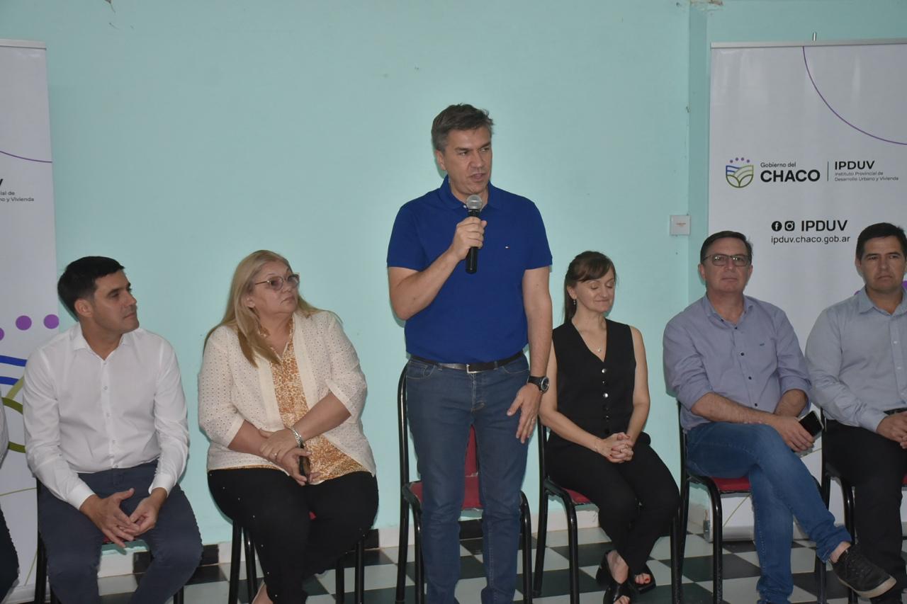 Legisladoras acompañaron al Gobernador en la presentación de varias iniciativas en Pinedo