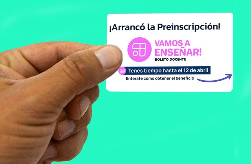 Continúa la inscripción para docentes incluidos en el Programa «Vamos a Enseñar»