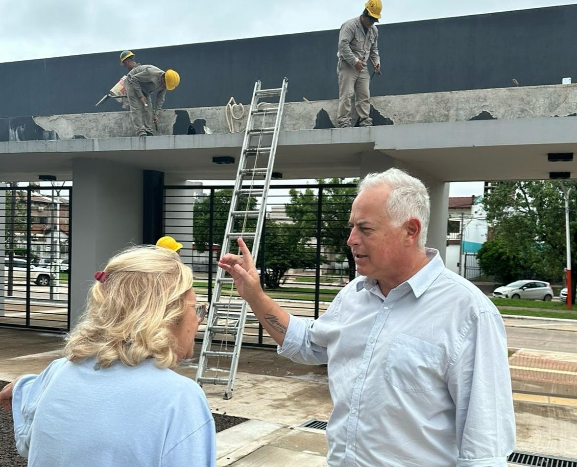 El Gobierno Provincial reactivó importantes obras en el CEF Nº1 de Resistencia