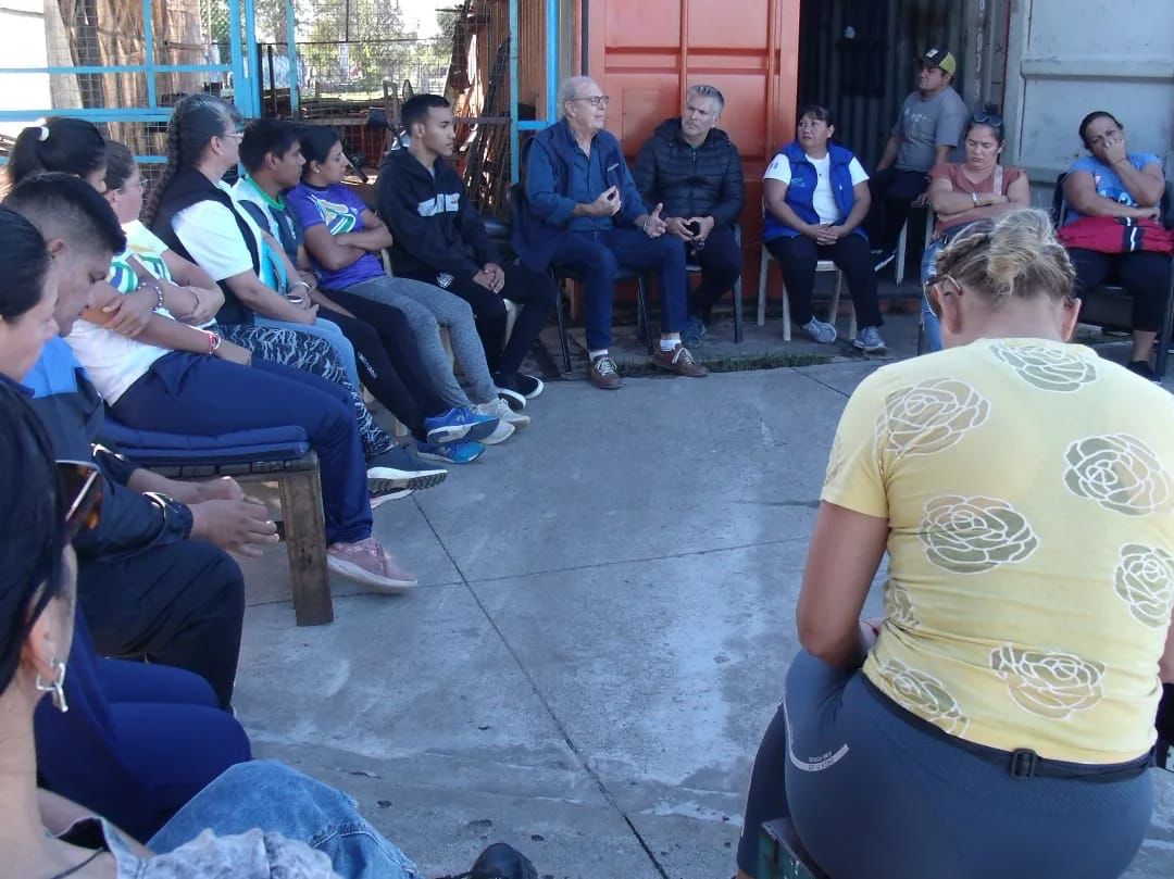 Reunión de trabajo para la creación Centro Preventivo en el Parque Tiro Federal