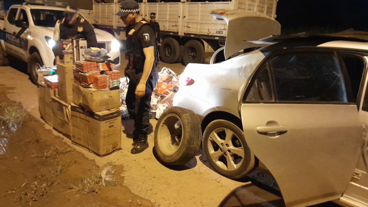 Policía Caminera intervino  mercadería sin aval aduanero