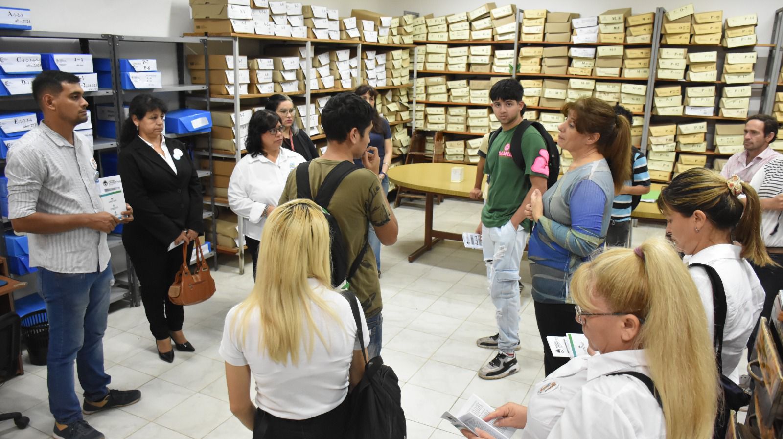 El B.L.A. del Sindicato de Trabajadores Municipales visitó la Legislatura