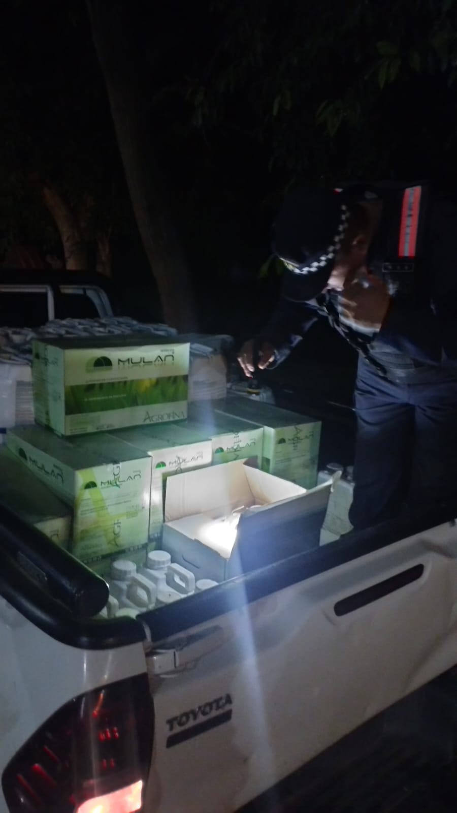 Policía Caminera intervino en dos cargas por no contar con las documentaciones exigibles